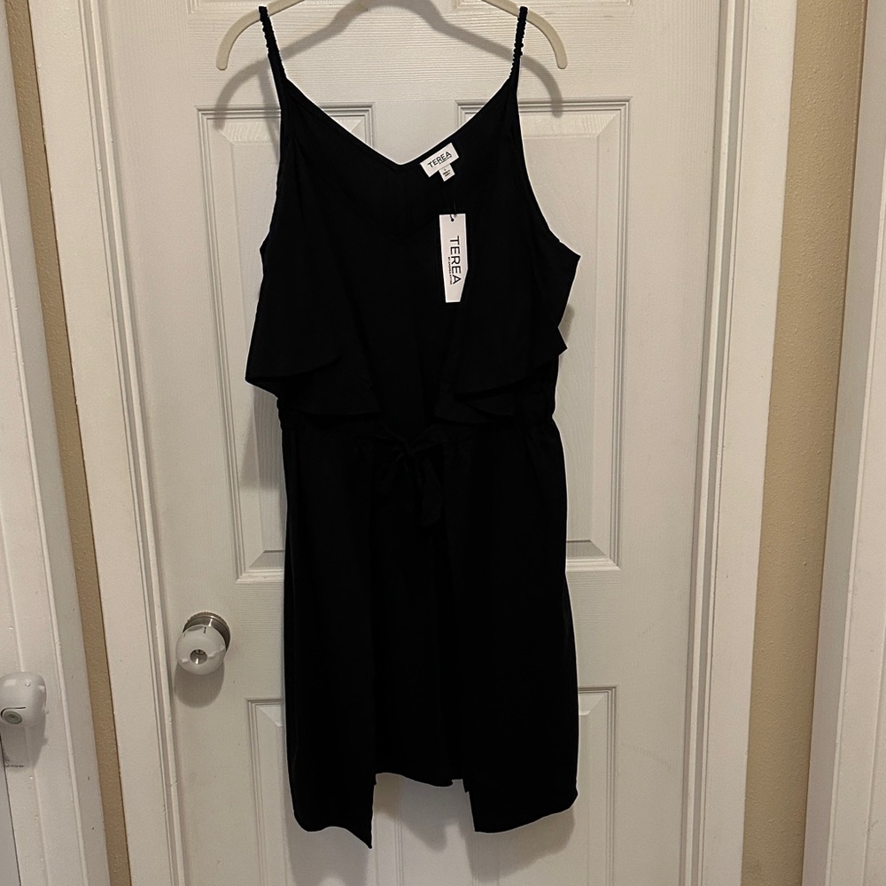 NWT, 🖤TEREA Elise Double Layer Mini Dress🖤